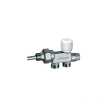 Vanne monotube thermostatique chromée ( FAR