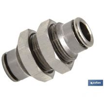 Union droite pour tube-tube passe-fil thé m-6