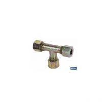 Raccord pour tube en T 10 - 16 x 1,5 filetage