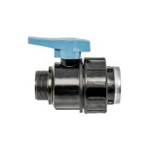 Vanne pour pe, fem/mâle DN20 (3/4)'