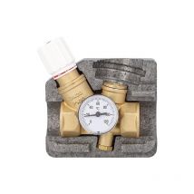 Ivar - Vanne régulatrice à circulation thermostatique rtv b, DN15 (1/2'), avec coque isolante