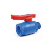 Vanne à sphère antigel en polypropylène male/femelle bsp ø 1 pouce 1/2