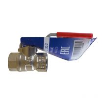 Vanne à sphère PN25 nile acs 3/8 (12/17) Femelle Femelle - Poignée plate rouge - Arco