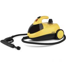 Winkel Wëasy NVP15 Limpiador a Vapor, Vaporeta 1500W, 4 Bares, Autonomía de 45 min, Capacidad de Agua de 1,5 L, Compartimento Interno, Amarillo,