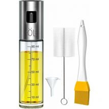 Sunxury - Vaporisateur huile d'olive,Pulvérisateur d'Huile Olive Vinaigre avec Anti-Fuite Distributeur en Acier Inoxycable,Boutille d'Huile en Verre