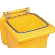 Var - Anneau De Maintien Pour Bacs À Ordures De 240 L Tôle D'Acier Galvanisée