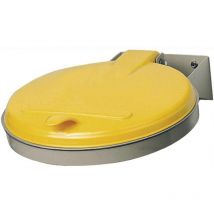 VAR - Abfallsammler B400xT510mm 120l Deckel gelb (ks)