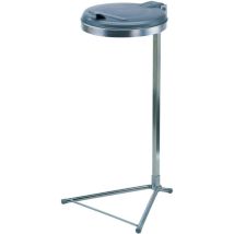 Abfallsammler H980xB500xT530mm 120 l Stahl Einwurföffnung-Ø 350 mm Gewicht 5 kg VAR 10251