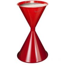 VAR - Standascher D400xH730mm rot Stahlbl.