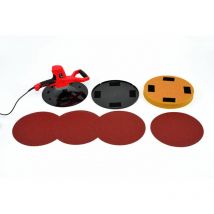 DMJ-700F-5 Levigatrice orbitale per intonaco esterno ed interno 710w con dischi da 370mm - Varan Motors