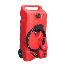 NEDLP-34 Jerrycan sur roues, réservoir à carburant 53 litres avec pistolet de distribution essence diesel kérosène, distributeur nomade - Varan Motors