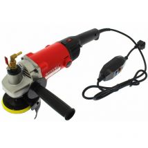 Varan Motors - NEWTG-06 Polisseuse à eau 1400W 230V, Ø100mm 1000-8100 rpm, Ponceuse à eau, ponceuse humide