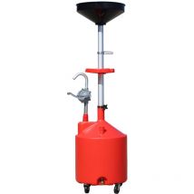Varan Motors - NEOLD-10 Récupérateur d'huile de vidange 75L avec pompe vidange manuelle