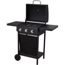 3-Flammen-Gasgrill 139 x 56,5 x 106 cm - Vaggan
