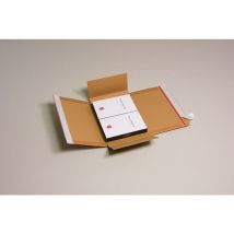 Enveloppebulle - Lot de 100 Cartons adaptables Varia X-Pack 2 format 250x191x85 mm