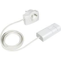 Variateur à cordon blanc – 2160c0709 – Variateur de lumière composable – Mode de pose électricité – Ehmann