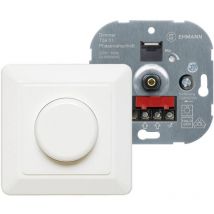 Variateur encastré Ehmann 3960c0120 blanc pur