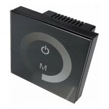 Variateur led Tactile Noir 12V/24V Silamp