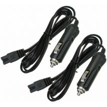 2m 12v Voiture Glacière Réfrigérateur Allume-cigare 2 Broches Chargeur Câble thsinde