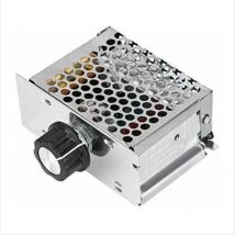 Tuserxln - Régulateur de vitesse de moteur monophasé 220V 4000W Interrupteur de vitesse de moteur de ventilateur Variateur et régulateur de