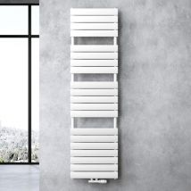 Design Badheizung Flachheizkörper 180x50cm Weiß Paneelheizkörper Einlagig Horizontal Mittelanschluss Bad-Heizkörper - Doporro
