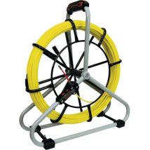 Runpotec - Varilla de fibra de vidrio profesional set tape-L.60m bending-R.168mm cable-D.6mm