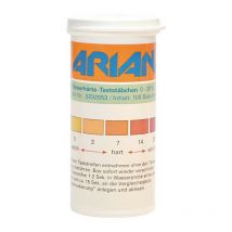 Ariana - Varilla de medición trgs 611 dureza del agua 0-28 grados dH 100 piezas Caja