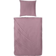 Vario - Bettwäsche Satin Uni Marsala, 135 X 200 Cm Bettwäsche-set