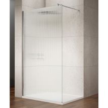 Gelco - vario chrome Fermeture de douche, verre nordique, 1200 mm