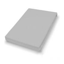 Vario - Jersey-Spannbetttuch, granit, 190 x 200 cm Spannbettlaken