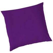 Kissenbezug Jersey pflaume, 80 x 80 cm Dekokissen - Vario