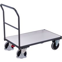 Variofit ESD Schiebebügelwagen 880x500mm – 400kg – 25kg – 160mm – 975x500x975mm