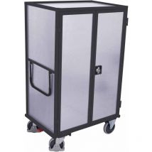 Variofit Geschlossener Etagenwagen 1245x785mm Fest Verschweißt Anthrazitgrau Ral 7016