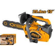 Ingco Motosierra Gasolina 10" 25 Cm 1 Hp 25.4 Gcs5261011
