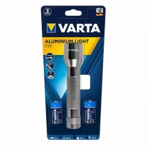 FAB LIN16628101421 Varta 2xlr14 Lampe de Poche Led Inclus Aluminium 18,2x4,2d