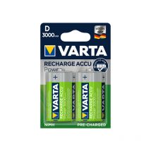 Accu ni-mh D/LR20 1.24V-3000mAh 56720.101.402 (2pcs/bl) - Varta