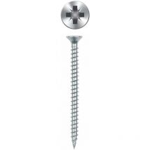 Holzschraube - Senkkopf - Vollgewinde - Pozidriv-Aufnahme - verzinkt 4,5 x 50 - Packung mit 250 Stück