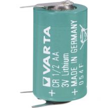 CR1/2 aa slf Batteria speciale cr 1/2 aa slf terminali a saldare a u Litio 3 v 970 mAh 1 pz. - Varta