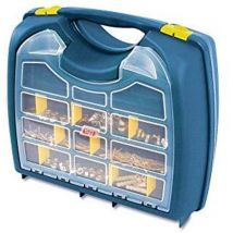 Cassetta degli attrezzi - 401 x 352 x 156 mm - 20 divisori rimovibili - 22 l