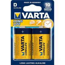 Varta longlife alcaline torcia bl.2 pz