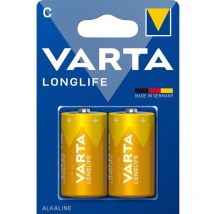 10 x varta longue vie alcalin 1/2 torche bl.2 pcs