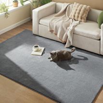 Songmics Home - songmics Alfombra, 160 x 230 cm, Alfombra Antideslizante, Decoración del Hogar, para Salón, Dormitorio, Lavable a Máquina, Estilo