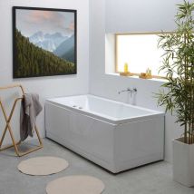 Kiamami Valentina - Vasca Da Bagno Rettangolare Con Idromassaggio Adele