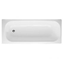 Vasca in acciaio smaltata bianca cm. 160 x 70