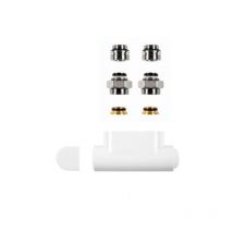 Vasco - Kit de raccordement avec couvercle 3/4'x1/2' chrome
