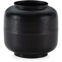 Vase 39x39x38 Métal doré/Bronze foncé
