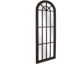 Miroir Résine F/Fenêtre Noir