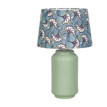 Lampe en céramique verte C/Pante14