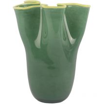 Vase aus Glas ruffles, 31,5 cm