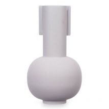 Vase aus Metall, pastellfarben, 14 x 28 cm